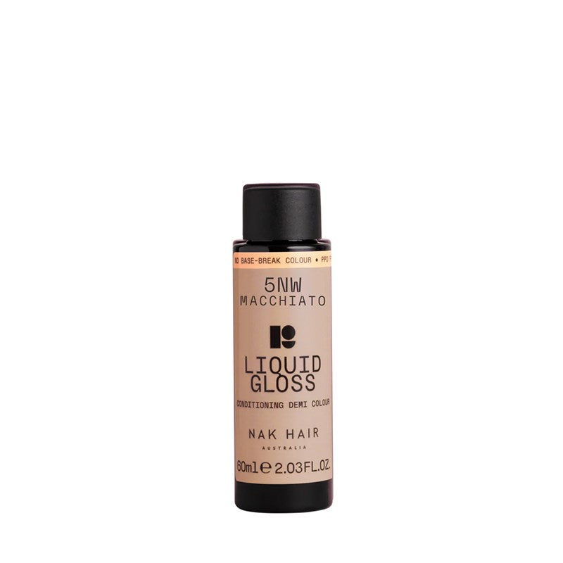 NAK Liquid Gloss 5NW Macchiato - Brown Natural Warm 60ml