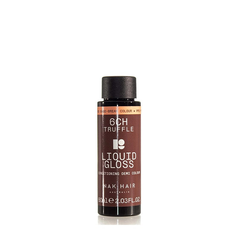 NAK Liquid Gloss Truffle 60ml - 6CH Dark Blonde Chestnut