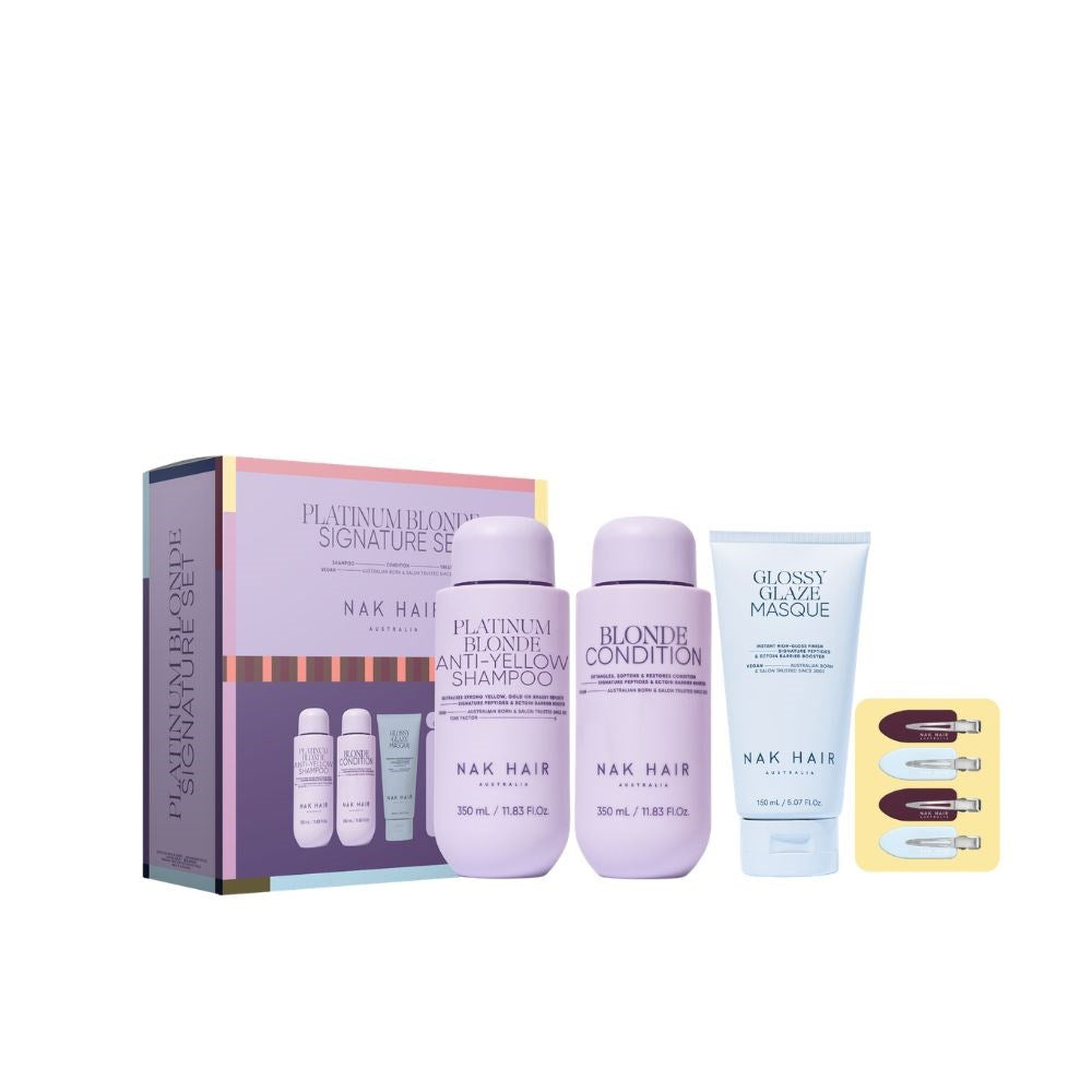 Nak Signature Platinum Blonde Trio