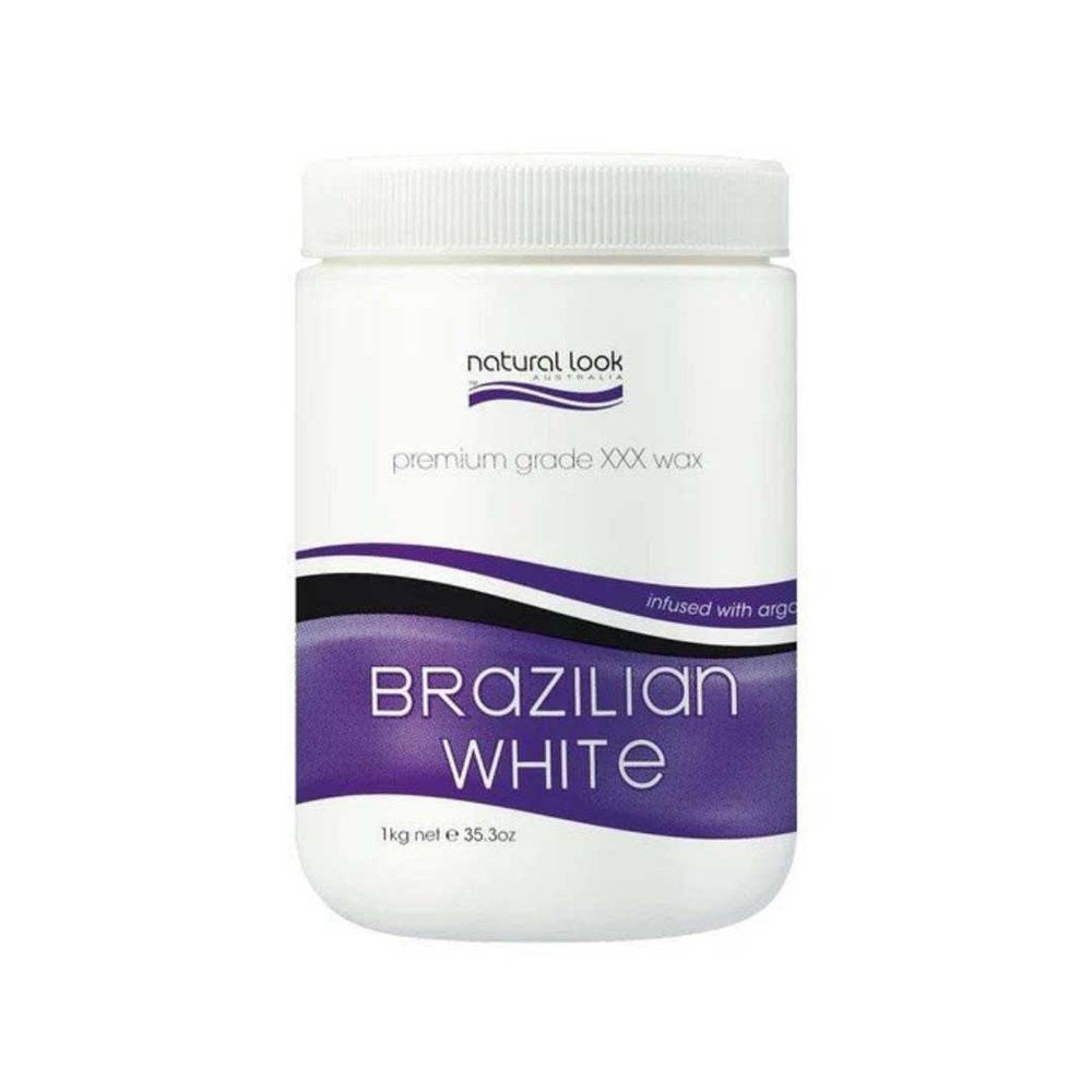 Natural Look Brazilian White Strip Premium Wax 1Kg