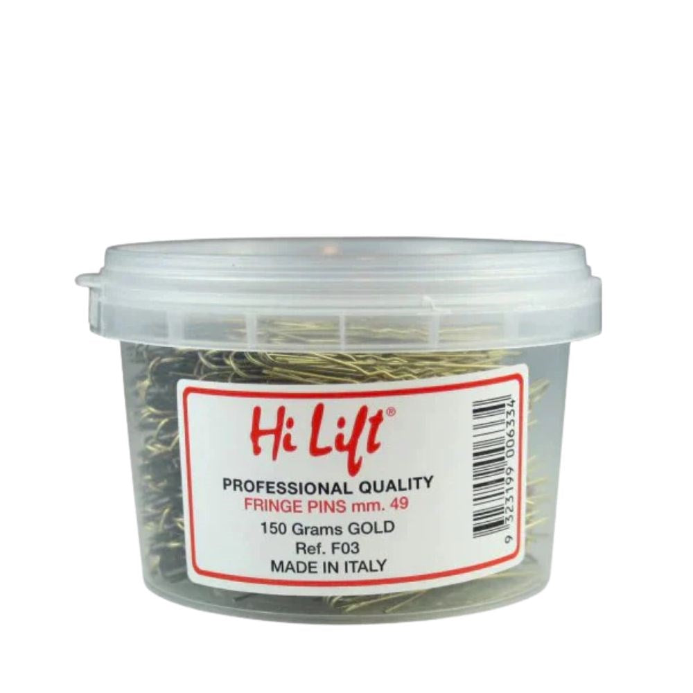 Hi Lift Fringe Pins Gold 45mm 150g Tub