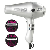 Parlux 3200 Ionic Ceramic Compact Hair Dryer - Silver