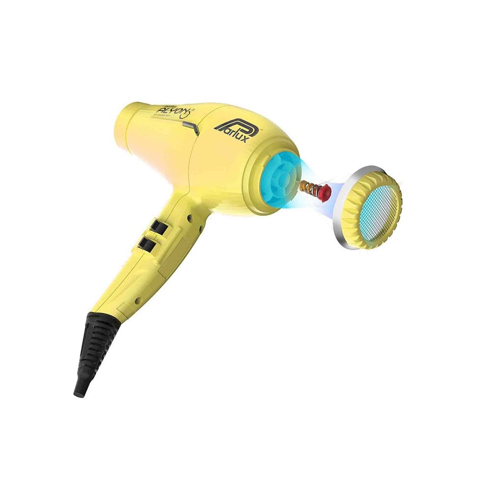 Parlux Alyon Air Ionizer 2250W Tech Hair Dryer - Yellow