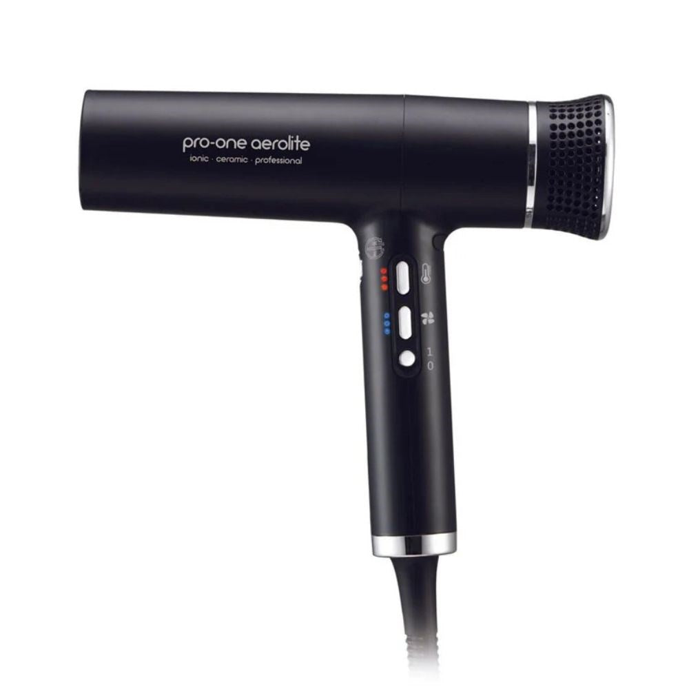 Pro-One Aerolite Hairdryer- Black