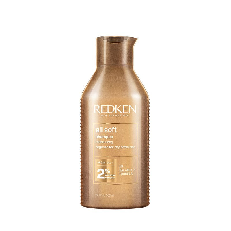 Redken All Soft Shampoo With Argan Oil 500ml