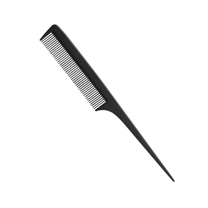 SalonOra Black Carbon Fibre Tail Comb- High Heat Resistant #2