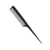 SalonOra Black Carbon Fibre Tail Comb- High Heat Resistant #2