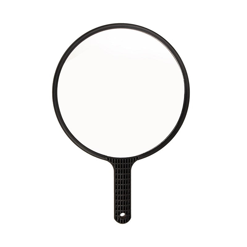 SalonOra Black Round Mirror
