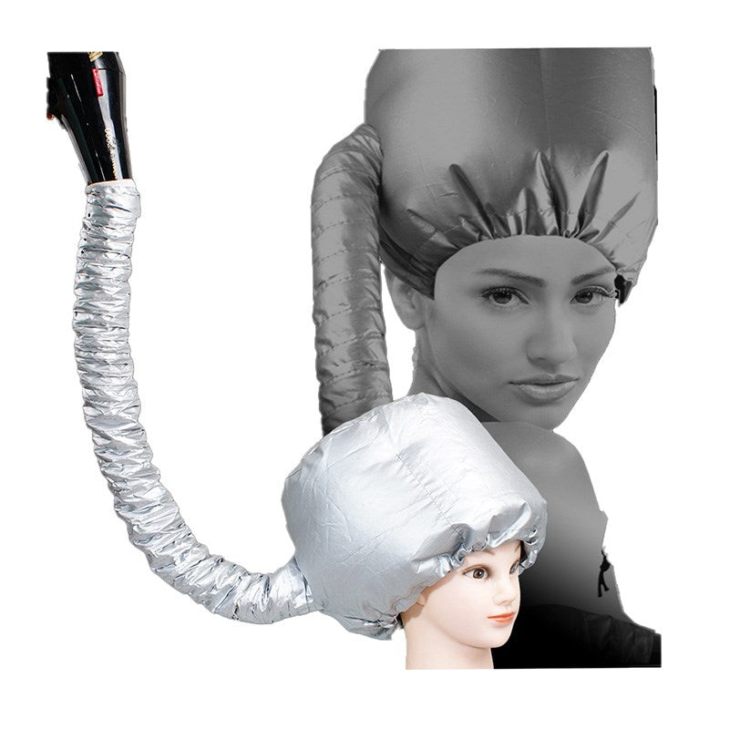SalonOra Bonnet Hair dryer cap- Silver