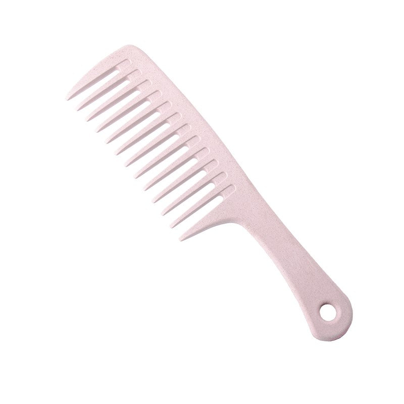SalonOra ECO Wide Tooth Detangle Comb Pink