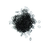 SalonOra Elastic Hair Ties - Black 100g