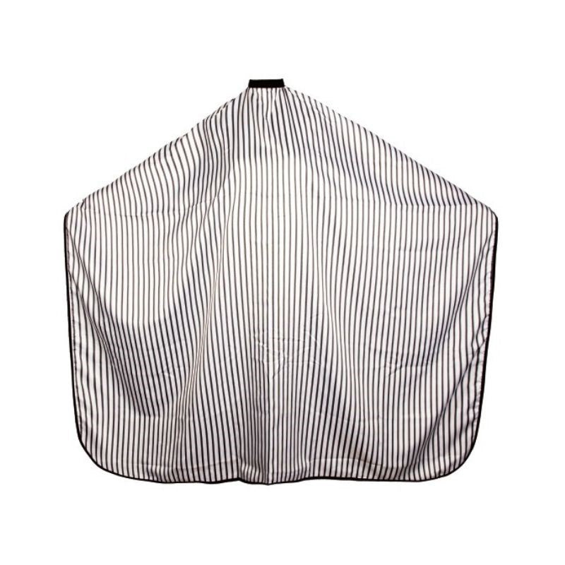 SalonOra Lightweight Check Pattern Cutting Cape- White – Budget Salon ...