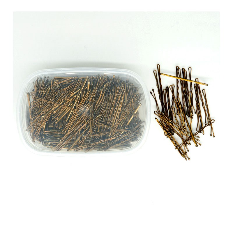 SalonOra Premium 2" BobbyPins Gold 500pcs