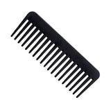 SalonOra Premium Wide Tooth Carbon Fiber Comb- Black