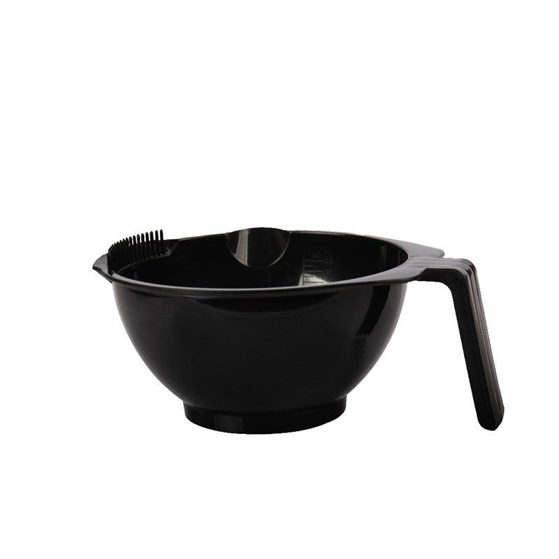 SalonOra Crocodile Clips Carbon Black 6Pcs