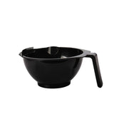 SalonOra Crocodile Clips Carbon Black 6Pcs