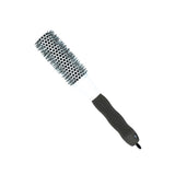 SalonOra Small White Ceramic Nylon Round Brush 25mm