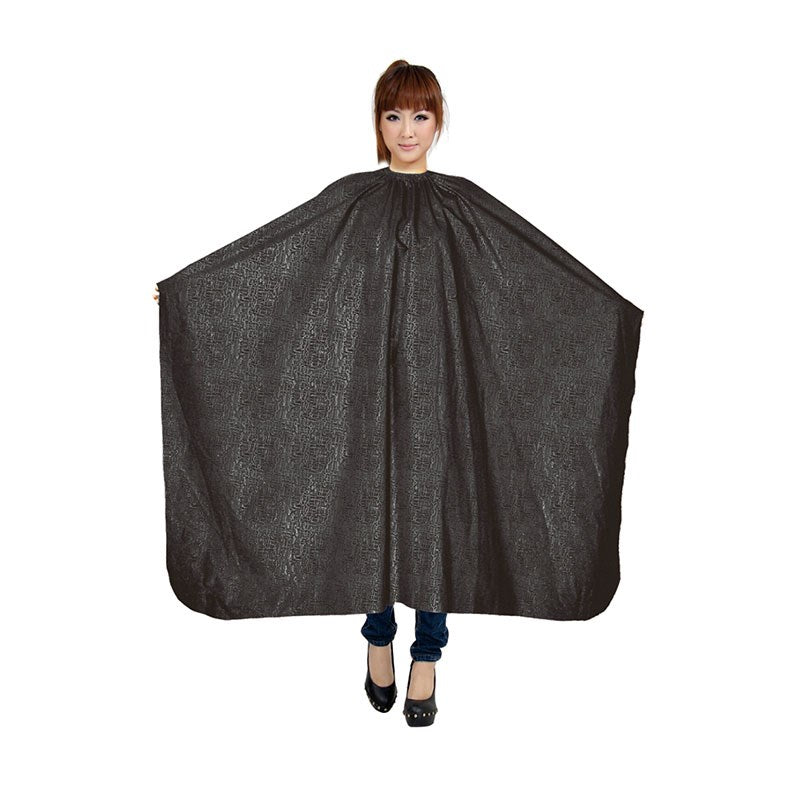SalonOra Water Resistent Cape Black with buttons