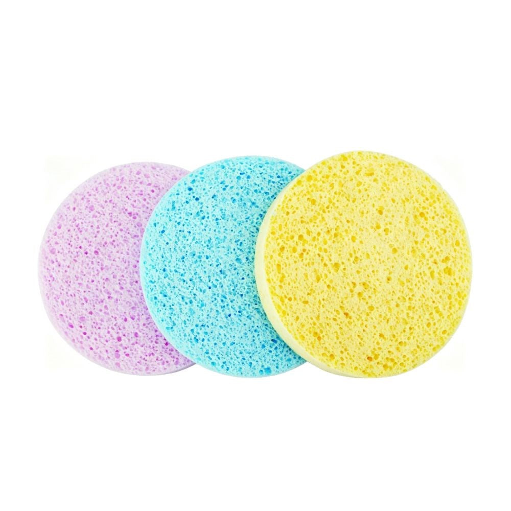 Salon Ora Deluxe Facial Sponge Assorted 3pcs