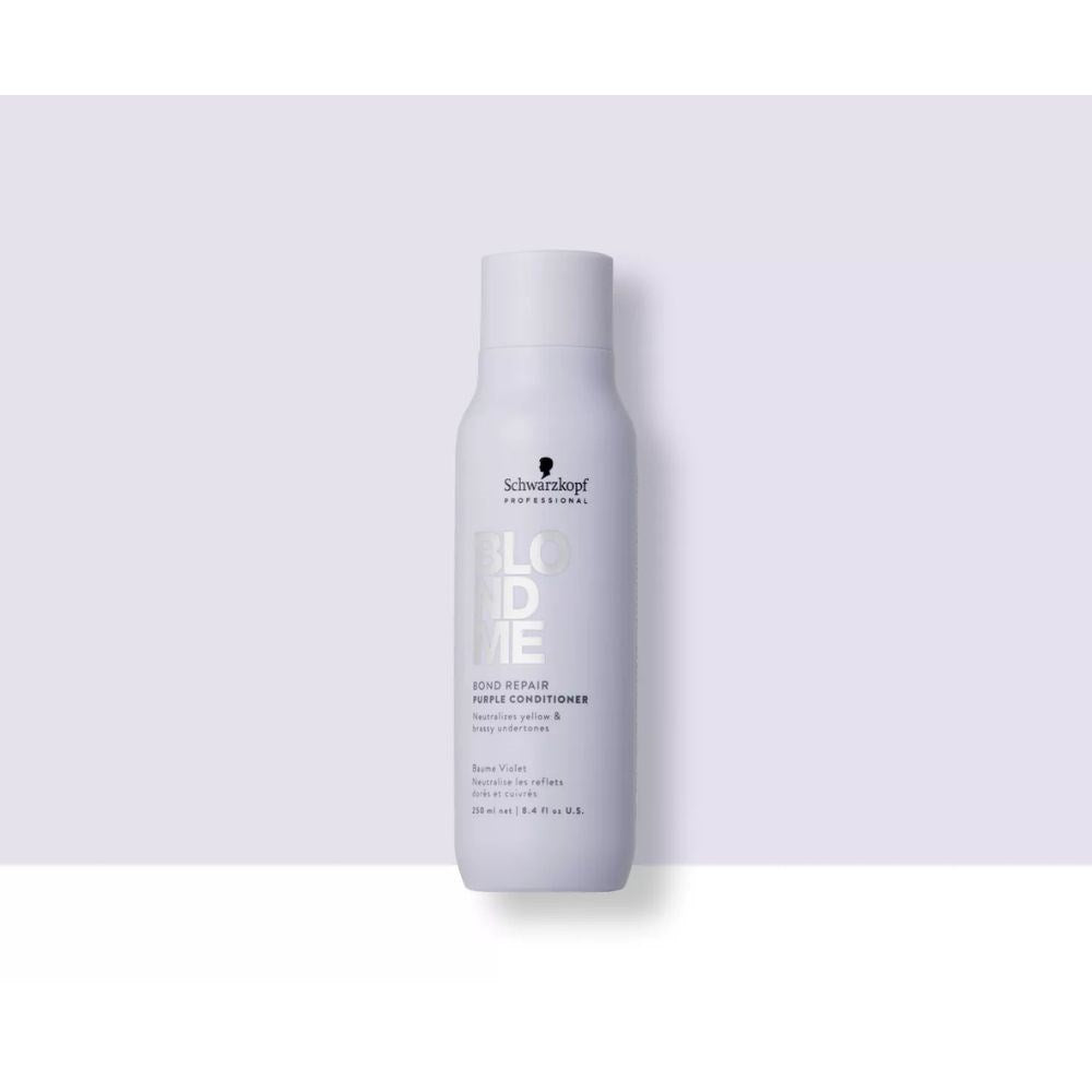 Schwarzkopf Blondme Bond Repair Purple Conditioner 250ml