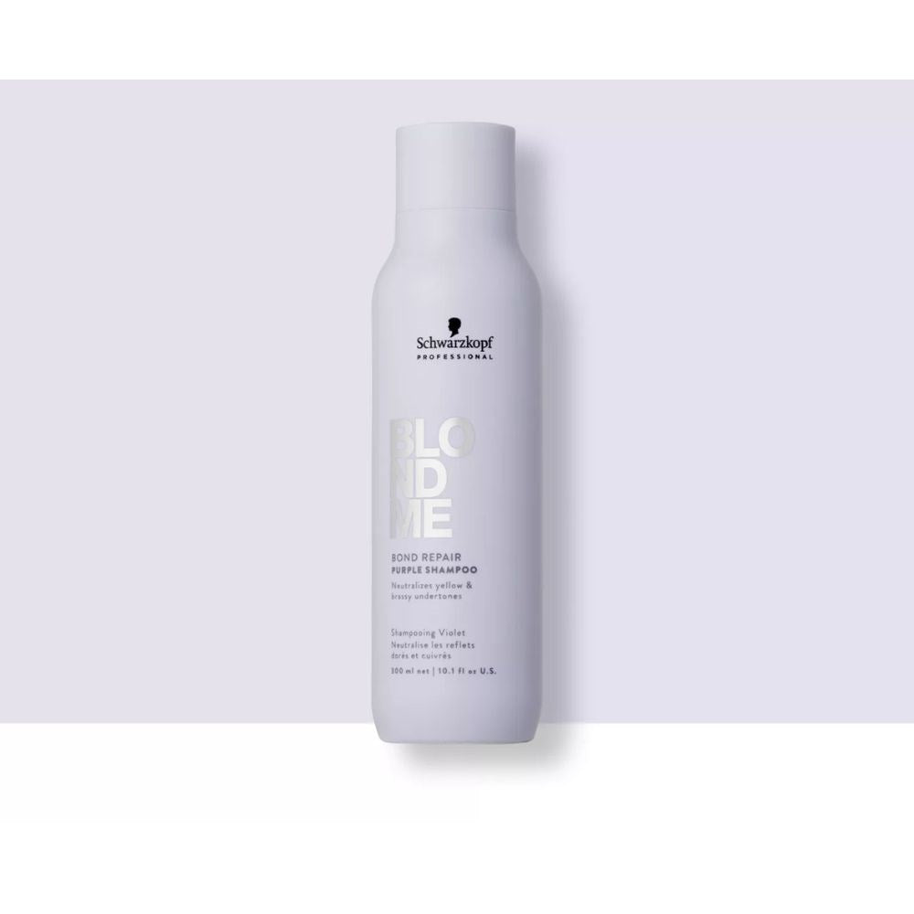 Schwarzkopf Blondme Bond Repair Purple Shampoo 300ml