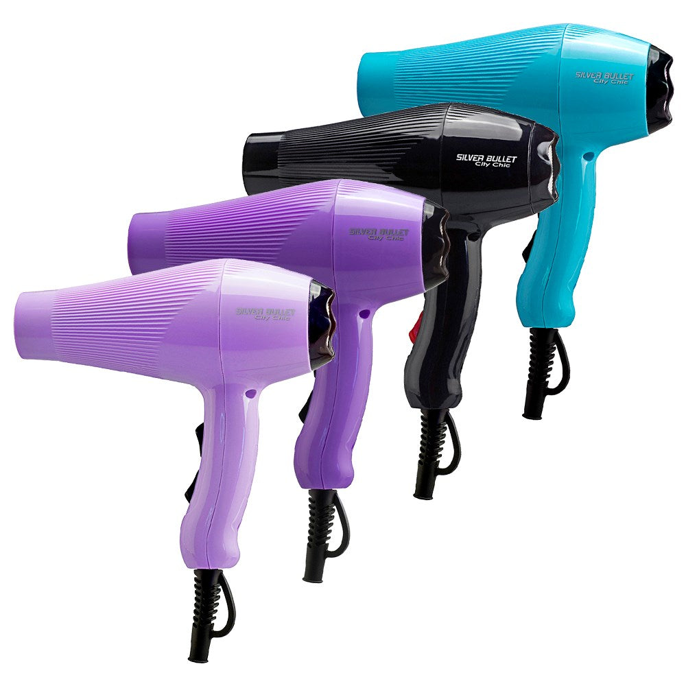 Silver Bullet City Chic Hair Dryer Violet 2000W