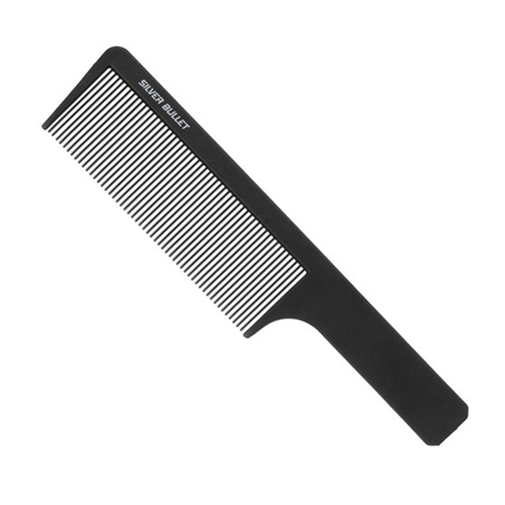 Silver Bullet Carbon Barber Comb
