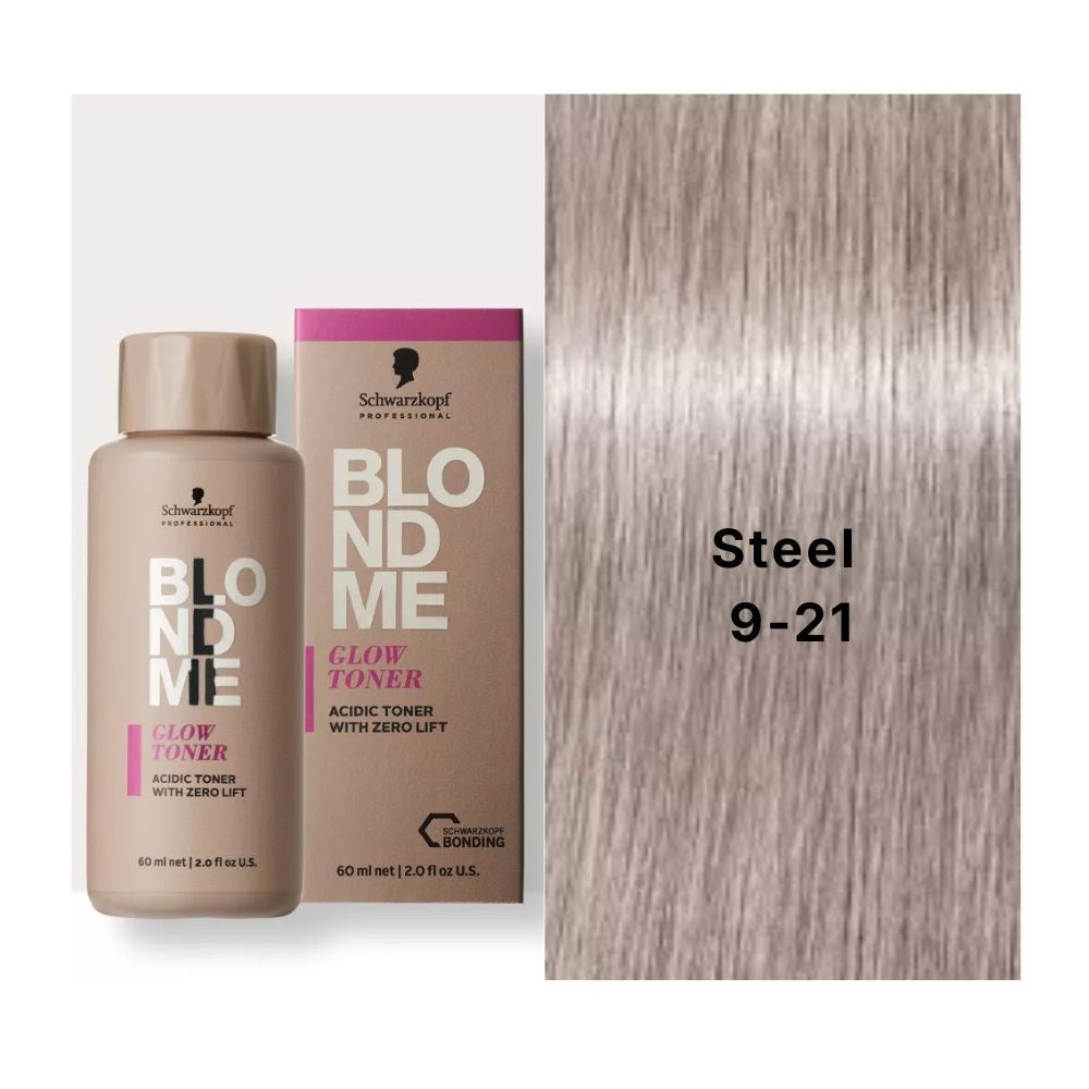 Schwarzkopf Blondme Glow Toner Steel 9-21 60ml
