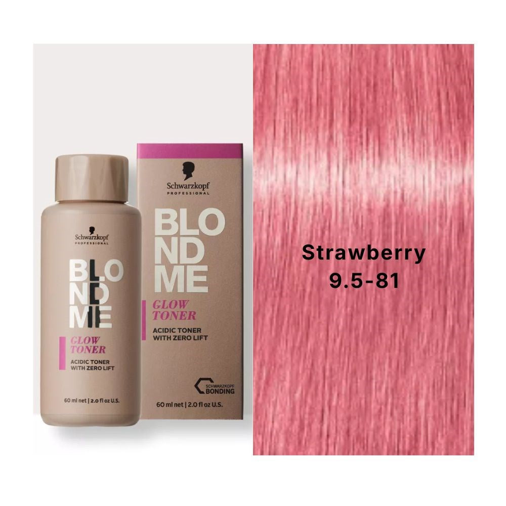 Schwarzkopf Blondme Glow Toner Strawberry 9,5-81 60ml