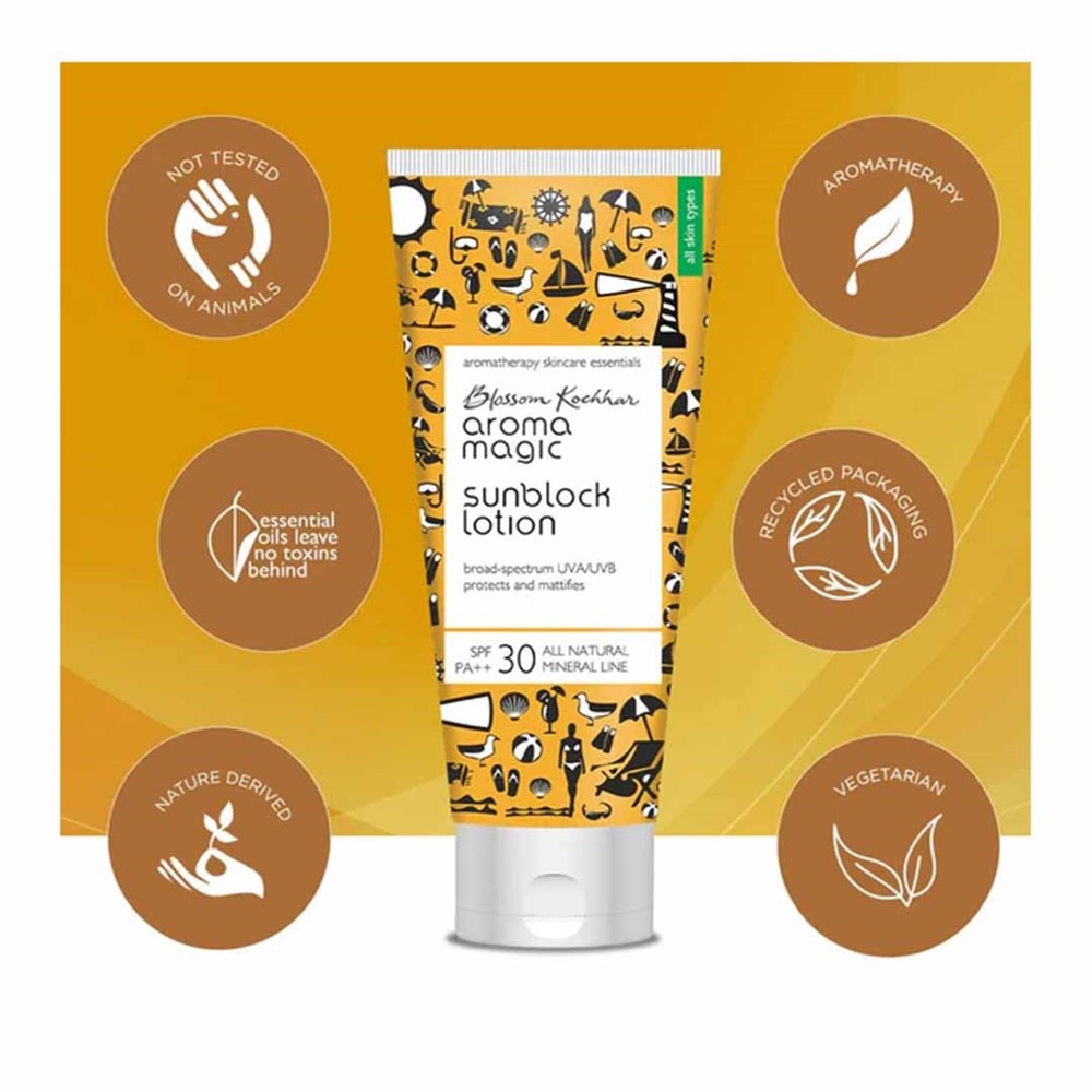 Aroma Magic Sunblock Lotion  100ml