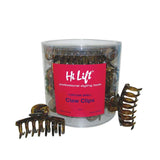 Tortoise Shell Claw Clips 20 Piece Tub