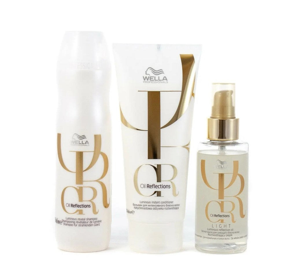 Wella  Professional oil Reflections Trio Pack