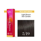 Wella Color Touch 5/19 60ml Light Brown Ash Cendre