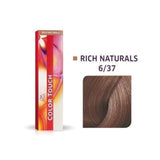Wella Color Touch 6/37 60ml Dark Blonde Gold Brown
