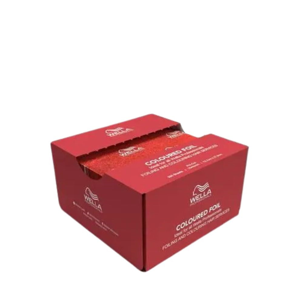 Wella Box Wella Professionals Red Foil - Box 500 Pieces – Budget Salon Supplies ...