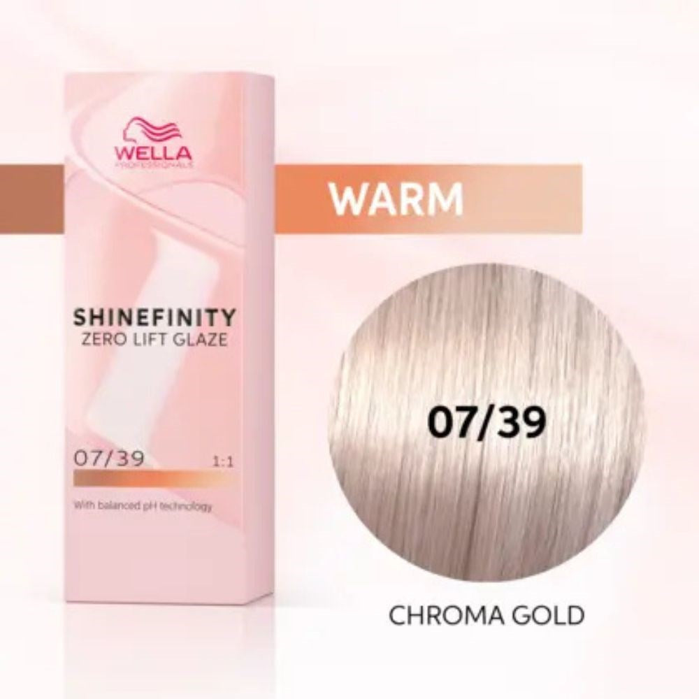 Wella Shinefinity 07/39 Chroma Gold 60ml