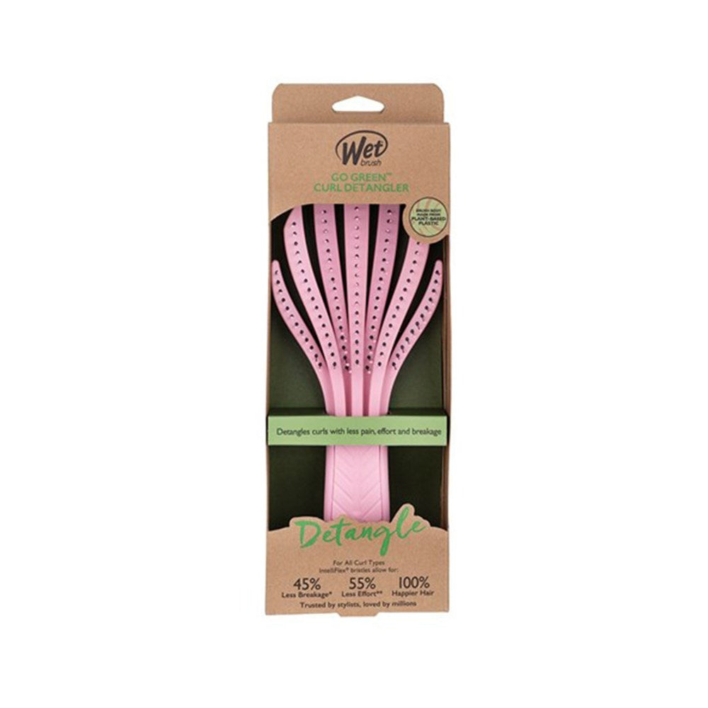 WetBrush Go Green Curl Detangler Pink