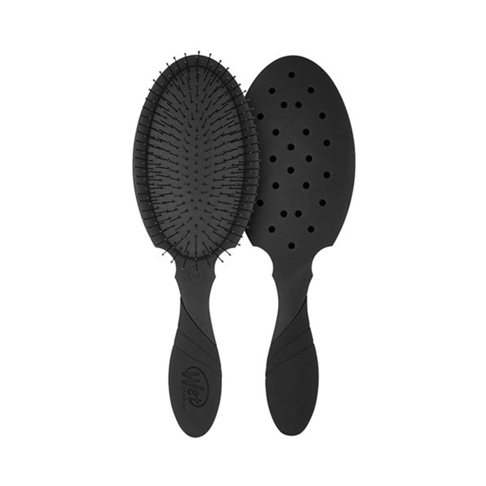 WetBrush Pro Backbar Detangler Hair Brush Black