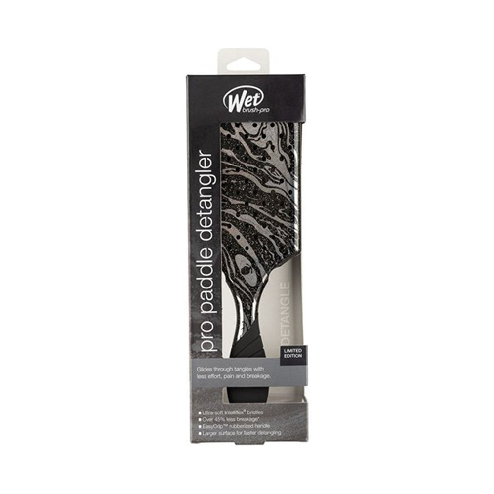 WetBrush Pro Paddle Sparkle Detangler Charcoal