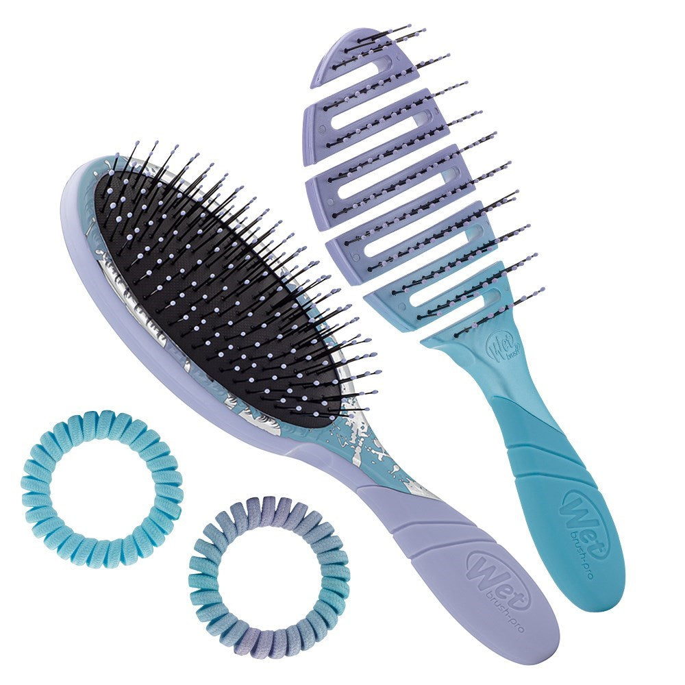 WetBrush Pro Pastel Jewel Detangling Kit