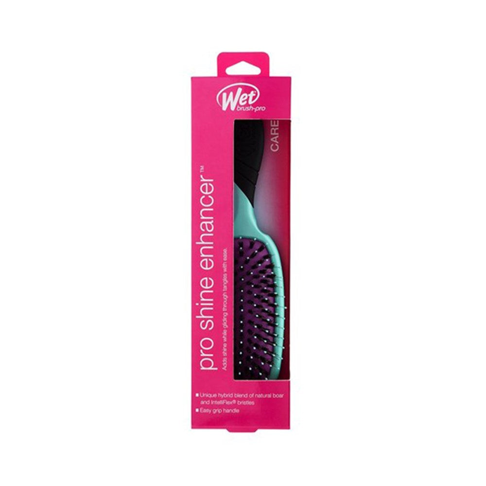 WetBrush Pro Shine Enhancer Hair Brush Aqua