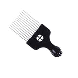 Beautific Afro Comb Metal - Black