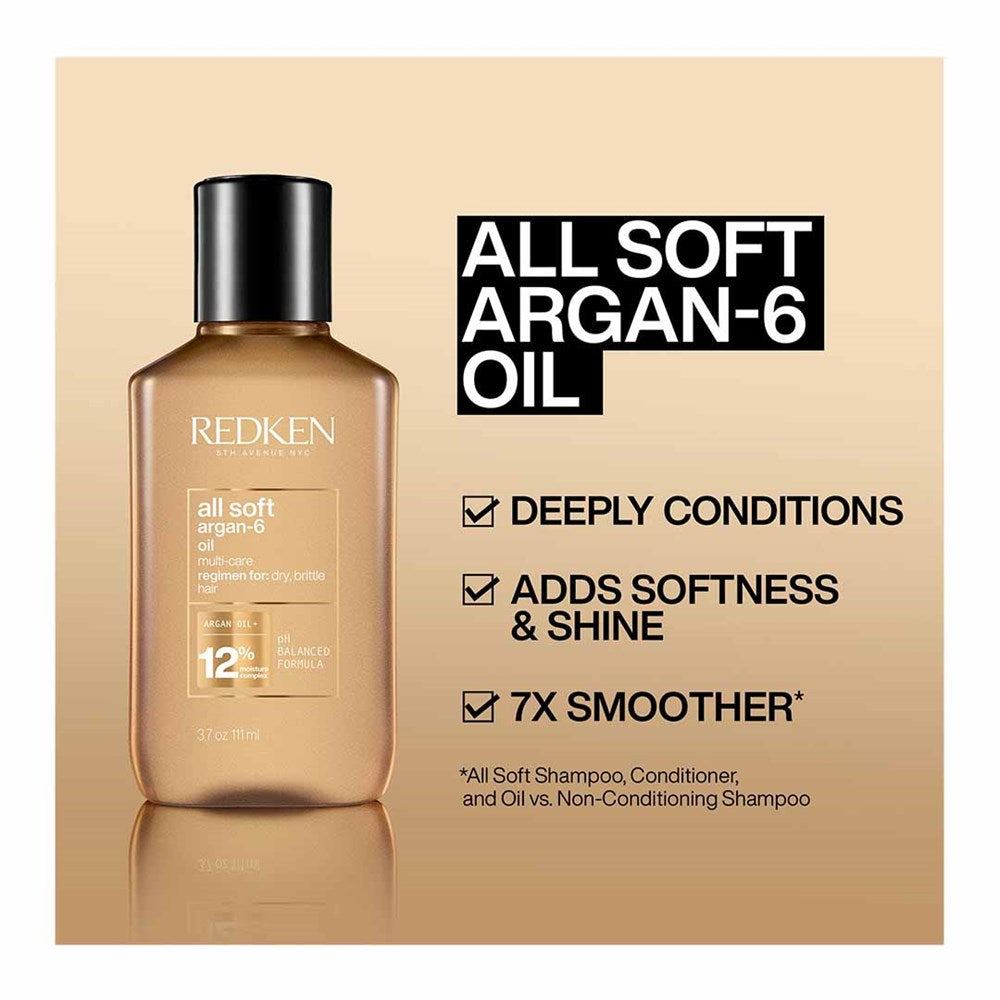 Redken All Soft Argan 6 Oil 111ml COPY