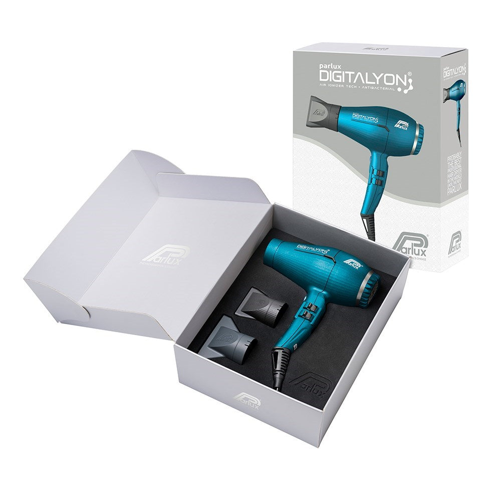 Parlux Ionic Tech DigitAlyon Hair Dryer - Blue