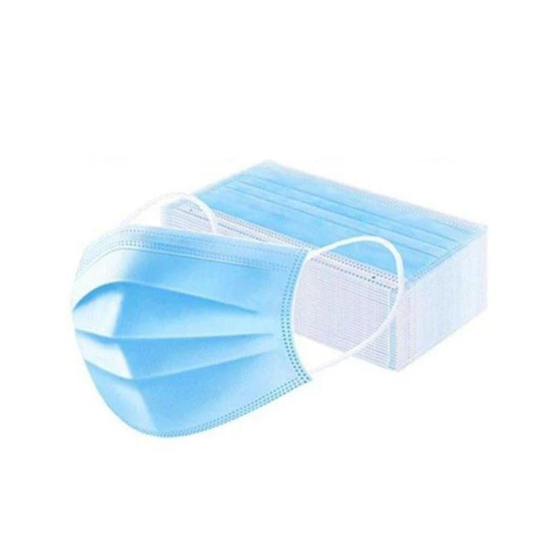 Disposable Face Mask-Blue 50Pk