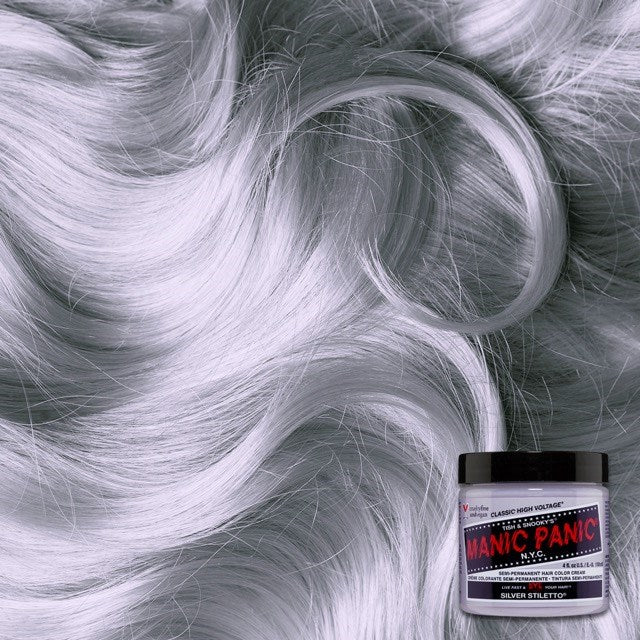 Manic Panic Silver Stiletto Classic Creme