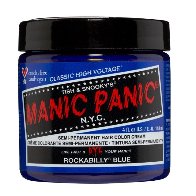 Manic Panic Rockabilly Blue Classic Creme