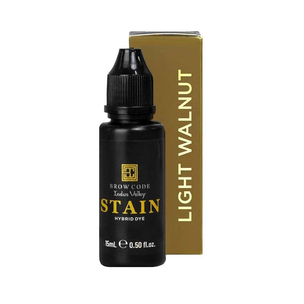 Brow Code Stain Hybrid Dye- Light Walnut 15ml