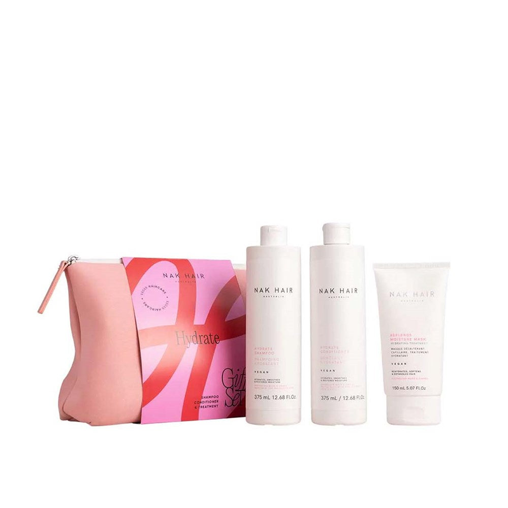 Nak Hydrate Holiday Trio Gift Set 375ml