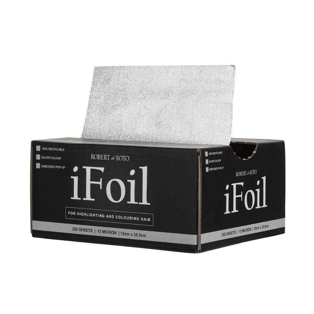 iFoil Embossed Pop Up Silver 13 Micron 15cm x 35.5cm